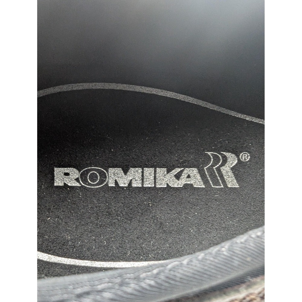 Romika Mary Jane Shoes Womens‎ Size 7.5 Brown Leather Buckle Comfort Heels - Picture 5 of 7